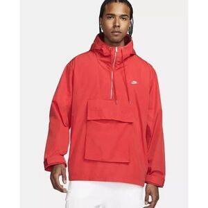 ✅  Jacke Jacket HERREN Nike Sportswear Circa Anorak foderato mit Kapuzen Rot